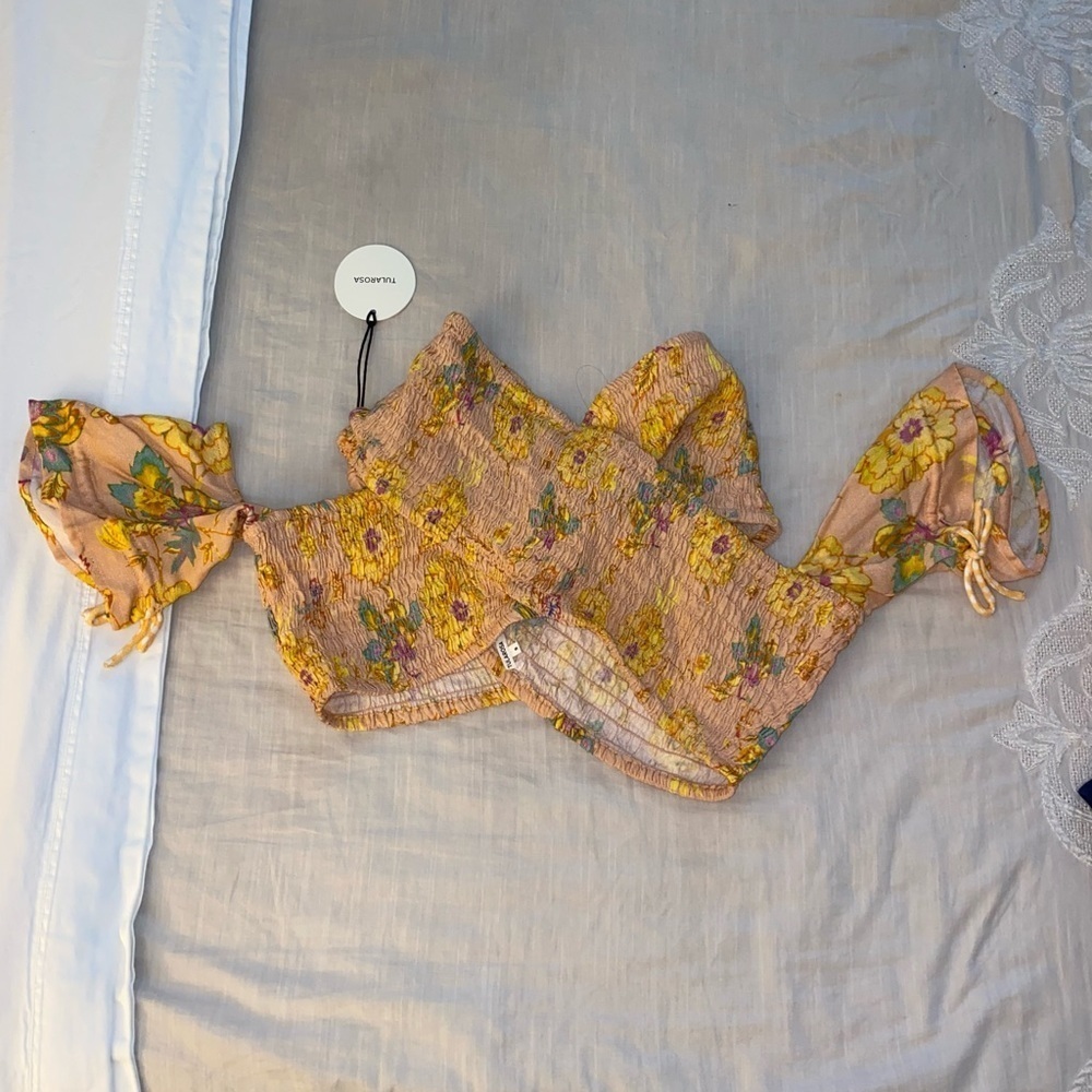 NWT Tularosa
Fran Smocked Floral Crop - Picture 9 of 9